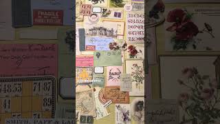 Tim Holtz Ephemera junkjournals [upl. by Aztiram]