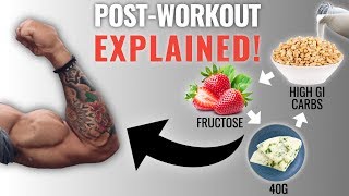 The Best ScienceBased Post Workout Meal To Build Muscle EAT THIS [upl. by Aisenet]