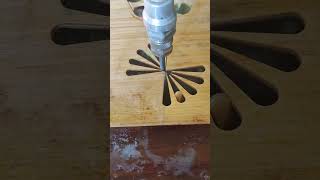 Water knife burr free carving process Good tools and machinery make work easy [upl. by Grussing]