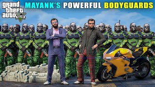 GTA 5  MICHAEL MEET WITH A POWERFUL BODYGUARD  BB GAMING [upl. by Rehpotsrhc]