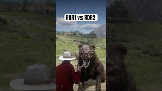 Standing in front of a Bear RDR1 vs RDR2 [upl. by Ensoll]