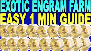 Destiny 2  HOW TO GET EXOTIC ENGRAMS amp MORE2020 [upl. by Saraiya]