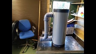 voorfilter voor de skimmer eigenbouw 300 micronmp4 [upl. by Adnohser]