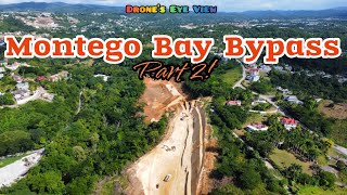 Drone Tour of the New Montego Bay Bypass St James Jamaica  Part 2 [upl. by Ramma]