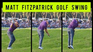 Matt Fitzpatrick Golf Swing  Slow Motion [upl. by Lancey]