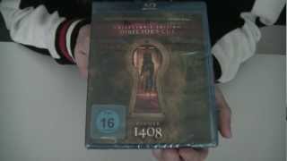 Zimmer 1408  Collectors Edition Blu ray unboxing Stephen King Horror [upl. by Alag618]