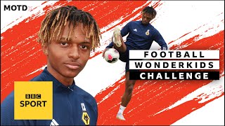 Wolves U18s star Ethan McLeod shows off his flair in Wonderkids Euros  MOTDx Wonderkids Challenge [upl. by Notsuj]