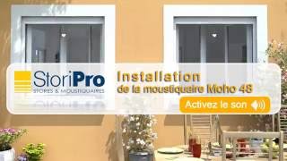 Montage moustiquaire enroulable MOHO48 [upl. by Adnaval]