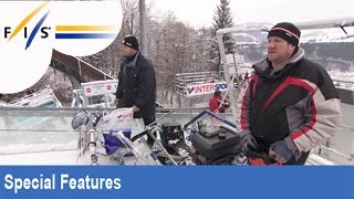 Vierschanzentournee mit Audi  Behind the Scenes Skispringen Bischofshofen [upl. by Oigres791]