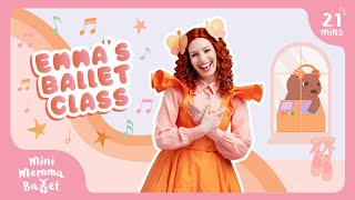 Emma Memma Mini Memma Ballet Auslan Emmas Ballet Class  Music amp Ballet Dance Tutorial for Kids [upl. by Cence]