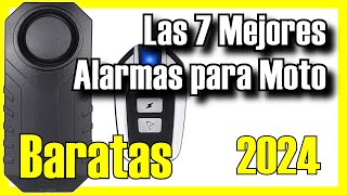 🔥 Las 7 MEJORES Alarmas para Moto BUENAS y BARATAS de Amazon 2024✅CalidadPrecio Con GPS [upl. by Gennie453]