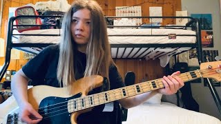 Supermassive Black Hole  Muse Full bass cover muse bass bassist femalemusician [upl. by Nosneh246]