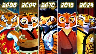 Tigress Evolution 20082024  Kung Fu Panda 4 [upl. by Teemus]