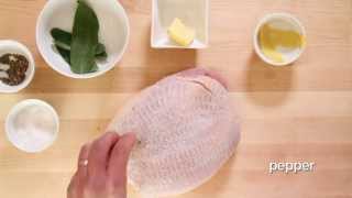 Easy Sous Vide Turkey Breast Video Recipe [upl. by Aihtennek829]