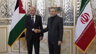 Jordan’s top diplomat makes rare visit to Iran as regional tensions soar [upl. by Siuoleoj602]