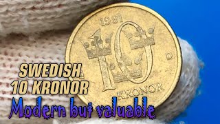 Discover the Dark Secret Behind 1991 Swedish 10 Kronor Coins [upl. by Heshum]