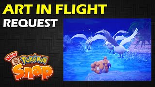 Art In Flight Swanna 4 Star Pose Request  New Pokemon Snap Guide amp Walkthrough [upl. by Giesecke]