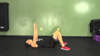 Reach Crunch  HASfit Abdominal Exercises  Ab Exercises  Abs Exercise [upl. by Fryd207]