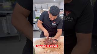 RAW MEAT AT NARWEE abrakebabrareviews food foodiereview cooking yummy meat bbq [upl. by Carter1]