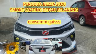 SMOKE COATING PERODUA BEZAA 2020 FACELIFT [upl. by Lenrad]