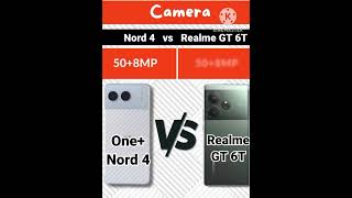 Oneplus Nord 4 vs Realme GT 6T Which is Better [upl. by Illene]