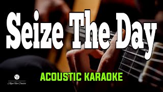 Seize The Day  Avenged Sevenfold Acoustic Karaoke [upl. by Yrrol912]