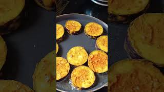 Crispy BAINGAN Fry 🍆😋🍆 shorts baingan viralvideo easyrecipe food recipe fry baiganmasala [upl. by Starkey443]