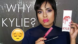 KYLIE LIPKIT HONEST Review FAIL Mini Storytime  Birthday DISASTER [upl. by Cram]