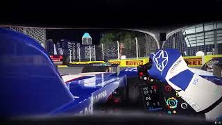 F1 2024 Assetto Corsa  Singapore  Helmet Cam [upl. by Eteragram]