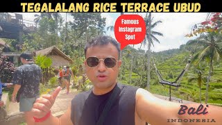 Exploring Balis Famous Tegalalang Rice Terrace  Bali Swing  Ubud  Bali Travel Vlogs [upl. by Razid]