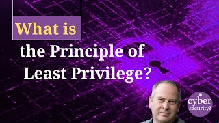 What is the principle of least privilege [upl. by Lavella587]