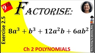 Factorise each of the following 8a3b312a2b6ab2  How to factorize power of 3 [upl. by Laira]