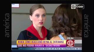 Reyna Pachas sin quotDisneyworkquot  Al fondo hay Sitio Noticias  2703 2015 [upl. by Refannej]