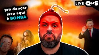 🔴 LIVE DO CAOS bomba no STF China dominadora Janja vs Musk Homo Ludens e antiintelectualismo [upl. by Mireielle]