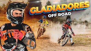 Mi PRIMER CARRERA en moto ELECTRICA😱  GLADIADORES off ROAD🔥 [upl. by Aggy131]