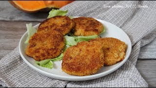 Cotolette di zucca e patate gustose e facili da preparare [upl. by Etteniotnna]