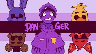 Danger Animation MEMEFNAFPurple guy [upl. by Chandra]