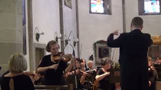 Mendelssohn Violinkonzert eMoll 3 Satz Katharina Žepić Georg Prinz Kammerorchester Münzbach [upl. by Edythe]