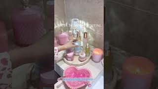 skincare aesthetic haircare morningroutine skincareroutine glowup grwm vlog [upl. by Ydospahr]