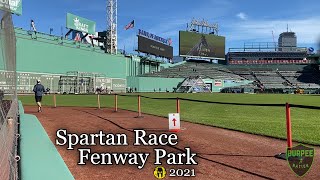 Spartan Race Stadion 2021  Obstacles amp Review Fenway Park [upl. by Aldin]