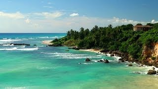 Tropical Ocean HD 1080p Video with Beach Sounds  4 Hour Long [upl. by Shem686]