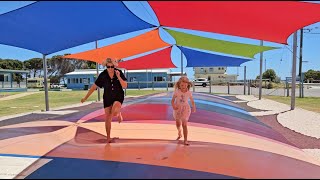 Camping at Experience Lancelin Caravan Park and 4wding on the Lancelin Sand Dunes and Beach [upl. by Eneleahcim614]