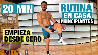 Cardio Para Principiantes 20 MIN Ejercicios Básicos En Casa [upl. by Naryb]