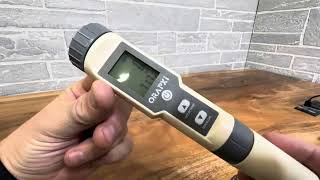 Digital Salinity Tester for Salt Water Waterproof IP67 Salinity Meter Review [upl. by Rai616]