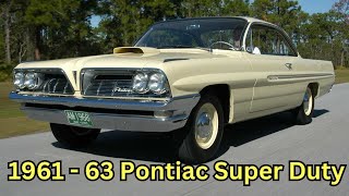 1961  63 Pontiac Super Duty 421  Classic Muscle Cars 🌞 [upl. by Jepson]