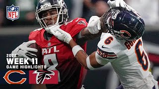 Chicago Bears vs Atlanta Falcons  2022 Week 11 Game Highlights [upl. by Aleafar133]