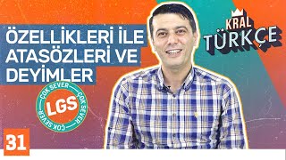 8 Sınıf Atasözleri ve Deyimler Atasözleri ve Anlamları Atasözlerinin Özellikleri  Türkçe 31 [upl. by Fianna801]