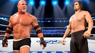 FULL SEGMENT  Goldberg vs The Great Khali  Iron Man Match 2024  WWE May 8 2024 [upl. by Intruoc]