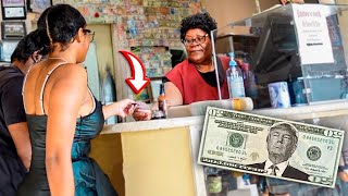 Using Obviously Fake Money Prank [upl. by Rednaxela782]