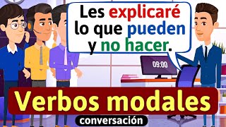 Conversación en español  Verbos modales  Diálogos cotidianos  Aprende español [upl. by Allesor891]